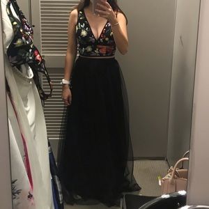 Two-Piece Prom Dress